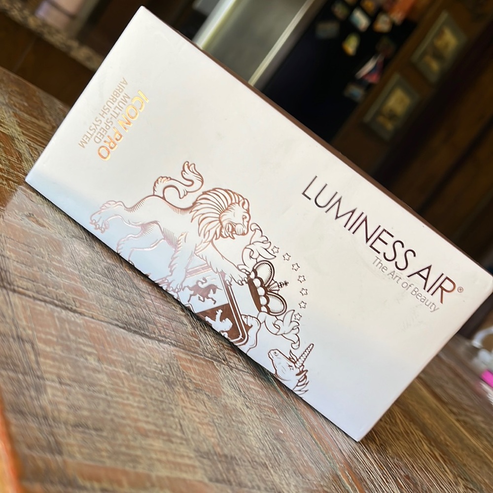 Newl luminess Air the art of beauty Air icon pro Air brush sistem LI-100WT 👍🎁